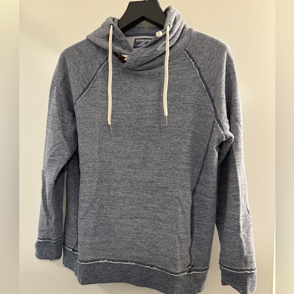 Men’s Express light blue Hoodie size medium.